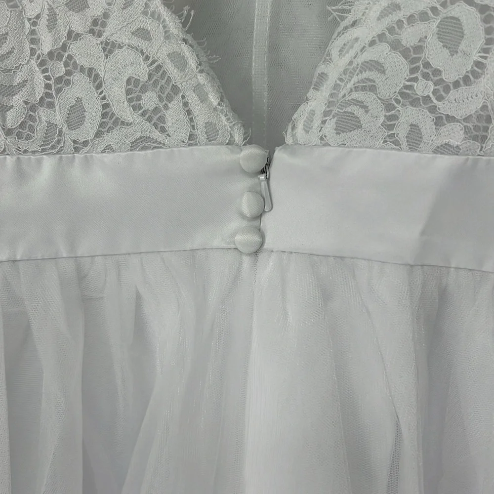 June bridals NWT white tulle dress - Picture 9 of 9